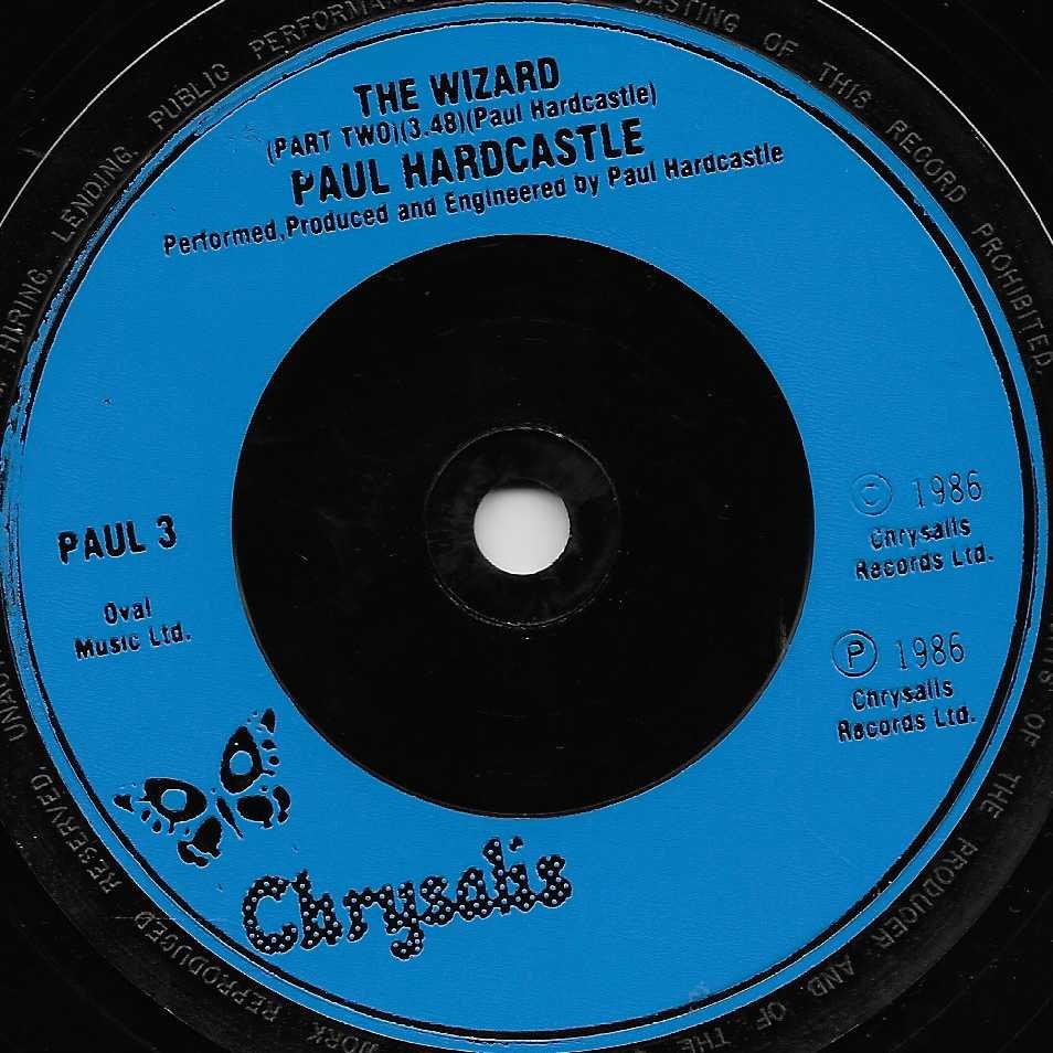 PAUL 3 The wizard part 1 (Top of the pops) Paul Hardcastle from the BBC records and Tapes library Label